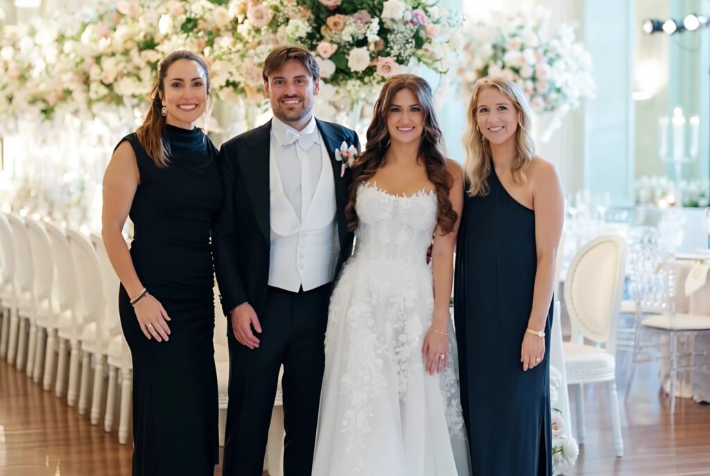 Drake Social team on Caitlyn and Quinn's wedding day 