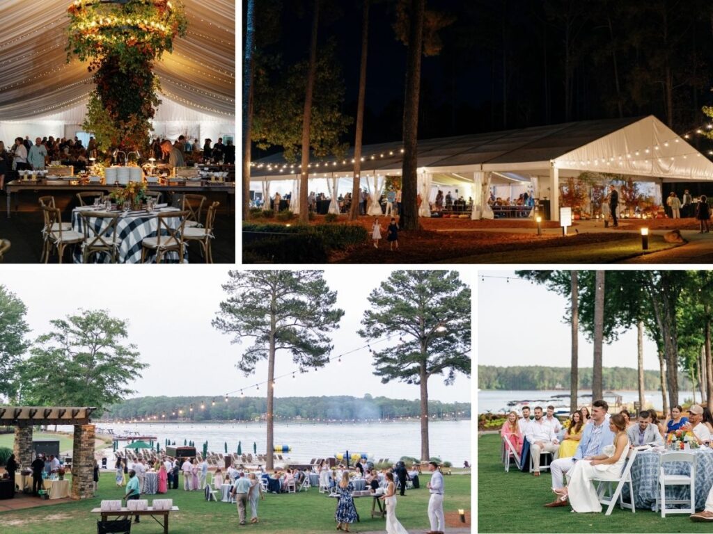Welcome party venues at Ritz Lake Oconee